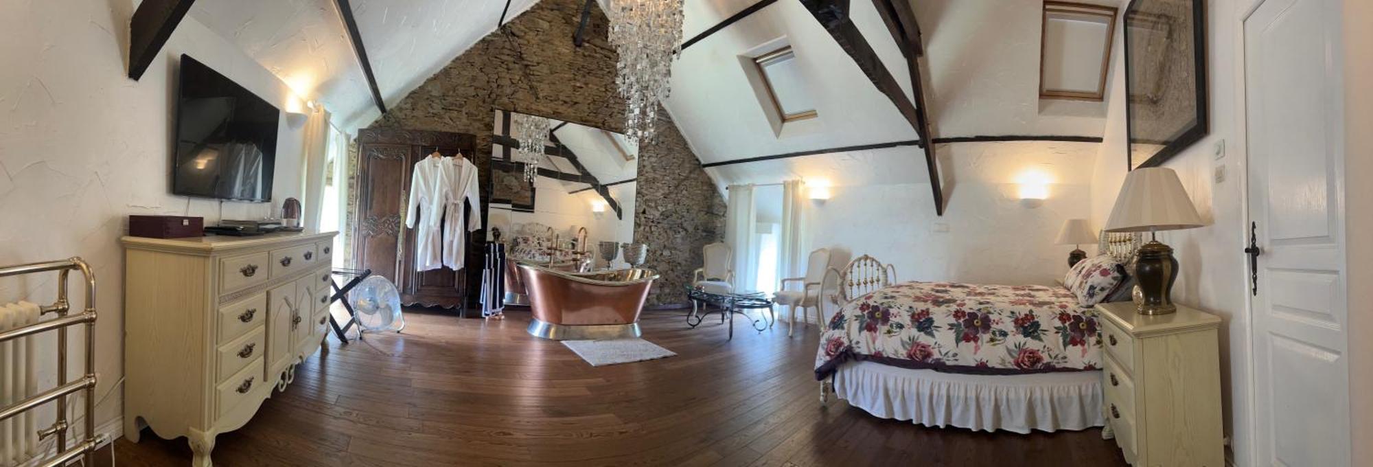 Saint-Georges-D'Aunay Chez Thomas 7 Route Du Monde Ancien Bed & Breakfast エクステリア 写真